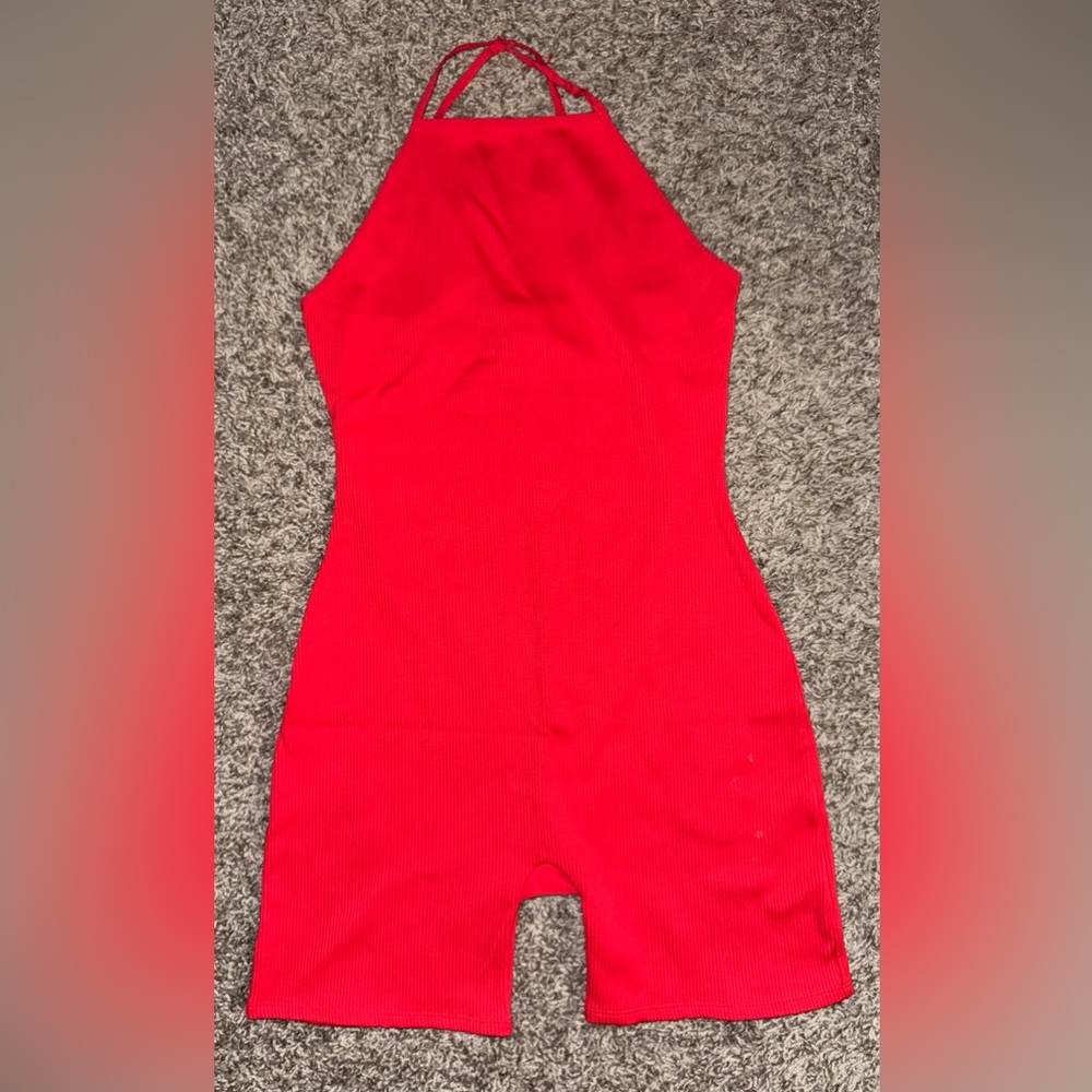 Wild fable women’s halter fitted romper